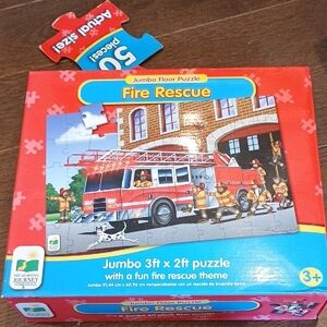 Fire Rescue Jumbo Floor Puzzle